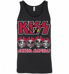 Kiss Arizona Cardinals Logo Tank - zezetee