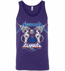 Metallica New York Islanders Logo Tank - zezetee