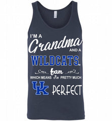 I'M A Grandma And A Kentucky Wildcats Fan Tank - zezetee