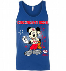 Cincinnati Reds Mickey Mouse Disney Super Star Tank - zezetee