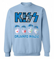 Kiss Orlando Magic Logo Crewneck Sweatshirt - zezetee