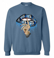 Dallas Mavericks Lip Shut The Fuck Up Crewneck Sweatshirt - zezetee