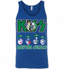 Kiss Boston Celtics Logo Tank - zezetee
