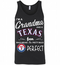 I'M A Grandma And A Texas Rangers Fans Gift Tank