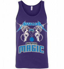 Metallica Orlando Magic Logo Tank - zezetee