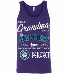 I'M A Grandma And A Seattle Mariners Fans Gift Tank - zezetee
