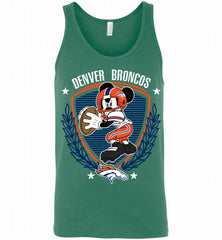 Disney Mickey Denver Broncos Team Tank - zezetee