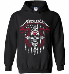 Metallica St Louis Eagles Logo Hoodie - zezetee