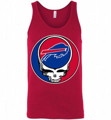 Buffalo Bills Grateful Dead Logo Band Tank - zezetee