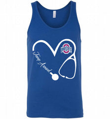 LOVE NURSE TRUMP AROUND OHIO STATE BUCKEYES GIFT Tank - zezetee