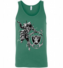 Deadpool Assassin Oakland Raiders Fan Tank - zezetee