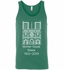 Notre Dame Paris 1163 - 2019 Tank - zezetee