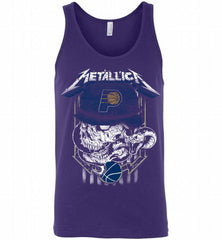 Metallica Skull Snake Indiana Pacers Tank - zezetee