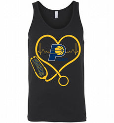 Nurse Heartbeat Love Indiana Pacers Tank