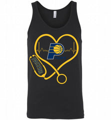 Nurse Heartbeat Love Indiana Pacers Tank - zezetee