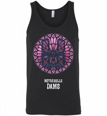 The Stained Glass Notre Dame Fire Paris Tank - zezetee