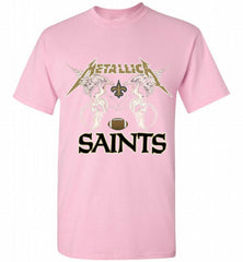 Metallica New Orleans Saints Logo Shirt - zezetee