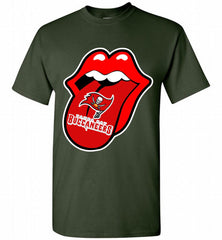 Tampa Bay Buccaneers  x The Rolling Stones Logo Shirt - zezetee
