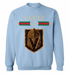 Gucci Vegas Golden Knights Logo Crewneck Sweatshirt - zezetee