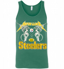 Metallica Pittsburgh SteelersLogo Tank - zezetee