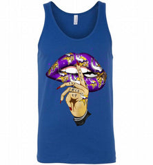 NFL Vikings Lip Shut The Fuck Up Tank - zezetee