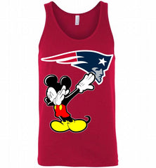 Disney Mickey Mouse Dabbing New England Patriots Tank - zezetee