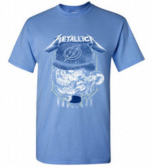 Metallica Skull Snake Tampa Bay Lightning Shirt - zezetee