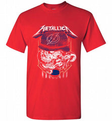 Metallica Skull Snake Tampa Bay Lightning Shirt - zezetee