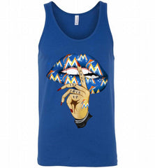 MLB Miami Marlins Lip Shut The Fuck Up Tank - zezetee