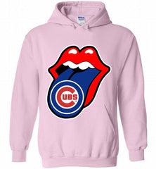 Chicago Cubs  x The Rolling Stones Logo Hoodie - zezetee