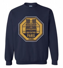 Pray For Paris Notre Dame Cathedral Fire 2019 Unisex Softstyle T-Shirt with Tear Away Label Notre-dame de Paris Crewneck Sweatshirt - zezetee