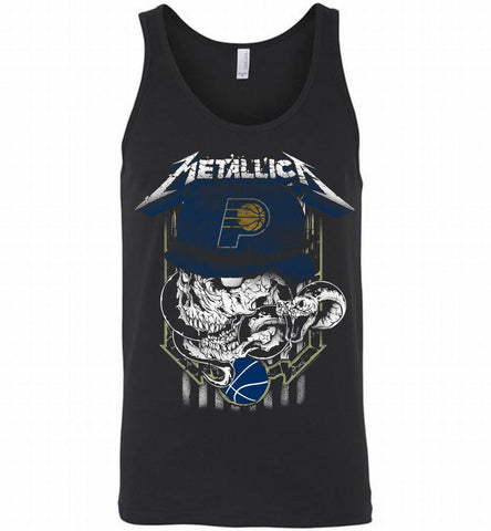 Metallica Skull Snake Indiana Pacers Tank - zezetee
