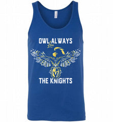 OWL ALWAYS LOVE THE VEGAS GOLDEN THE KNIGHTS Tank - zezetee