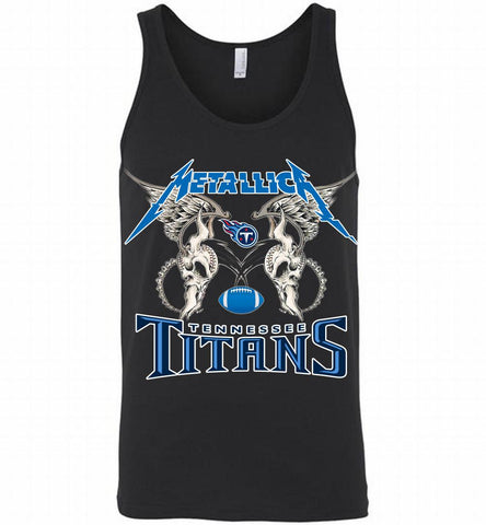 Metallica Tennessee Titans Logo Tank - zezetee