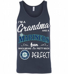 I'M A Grandma And A Seattle Mariners Fans Gift Tank - zezetee