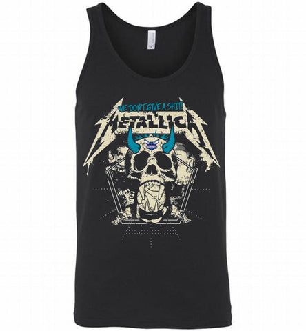 Metallica We Don't Give A Shit Charlotte Bobcats Tank - zezetee