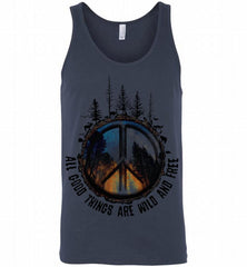 ALL GOOD THING ARE WILD AND FREE Tank - zezetee