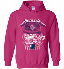 Metallica Skull Tampa Bay Rays Logo Hoodie - zezetee