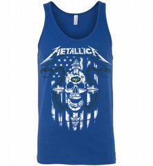 Metallica Snake Skull New York Jets Logo Tank - zezetee