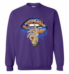 Denver Nuggets Lip Shut The Fuck Up Crewneck Sweatshirt - zezetee