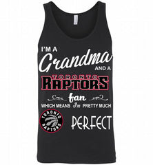 I'M A Grandma And A Toronto Raptors Fans Perfect Tank - zezetee