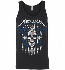 Metallica Toronto Blue Jays Logo Tank - zezetee