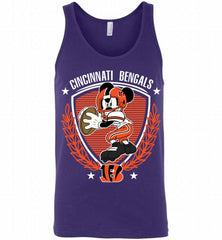 Disney Mickey Cincinnati Bengals Team Tank - zezetee