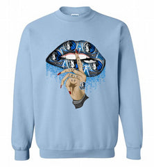 Dallas Mavericks Lip Shut The Fuck Up Crewneck Sweatshirt - zezetee
