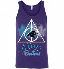 Carolina Panthers Always Believe Harry Potter Tank - zezetee