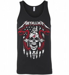 Metallica Cleveland Indians Logo Tank