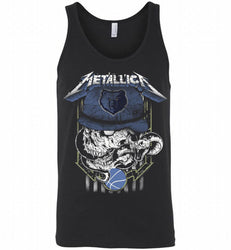 Metallica Skull Snake Memphis Grizzlies Tank