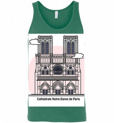Cathédrale_Notre-Dame_de_Paris_outline Tank - zezetee