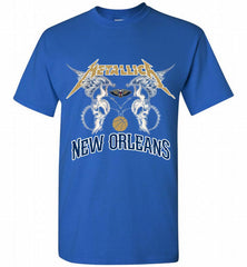 Metallica New Orleans Pelicans Logo Shirt - zezetee