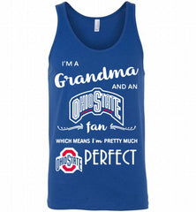 I’m A Grandma And A Ohio State Buckeyes Fan Which Means Trending Gift Tank - zezetee
